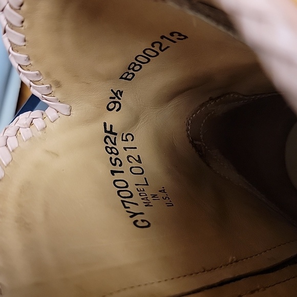 New In Box Lucchese Magnolia Blush Pink Ankle Boots. 9.5 - Picture 7 of 10